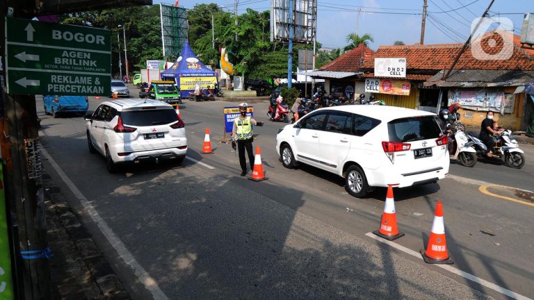 cek point mudik lebaran [dok. merdeka]