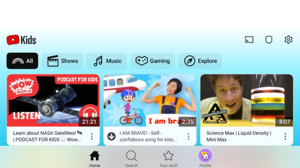 yt kids AI slop [dok. web]