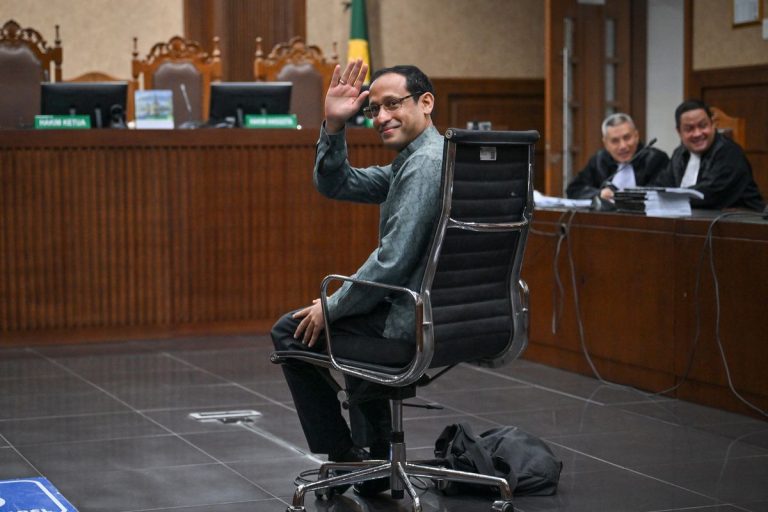 sidang nadiem makarim [dok. web]