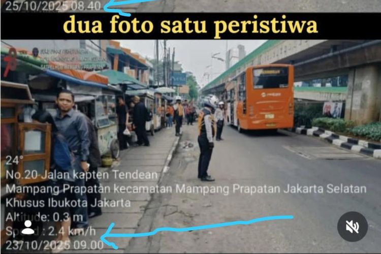 dugaan manipulasi laporan JAKI [dok. threads]
