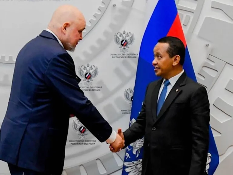 menteri bahlil - kesepakatan dengan rusia [dok. kementrian esdm]