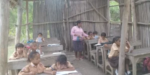 Sekolah di Dusun Nekto [dok. okenarasi]