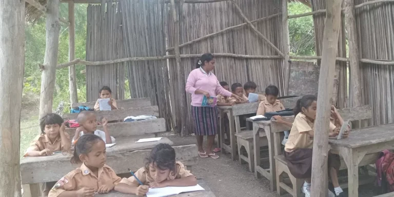 Sekolah di Dusun Nekto [dok. okenarasi]