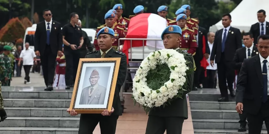 pemakaman Jenderal TNI (Purn.) Try Sutrisno [dok. web]