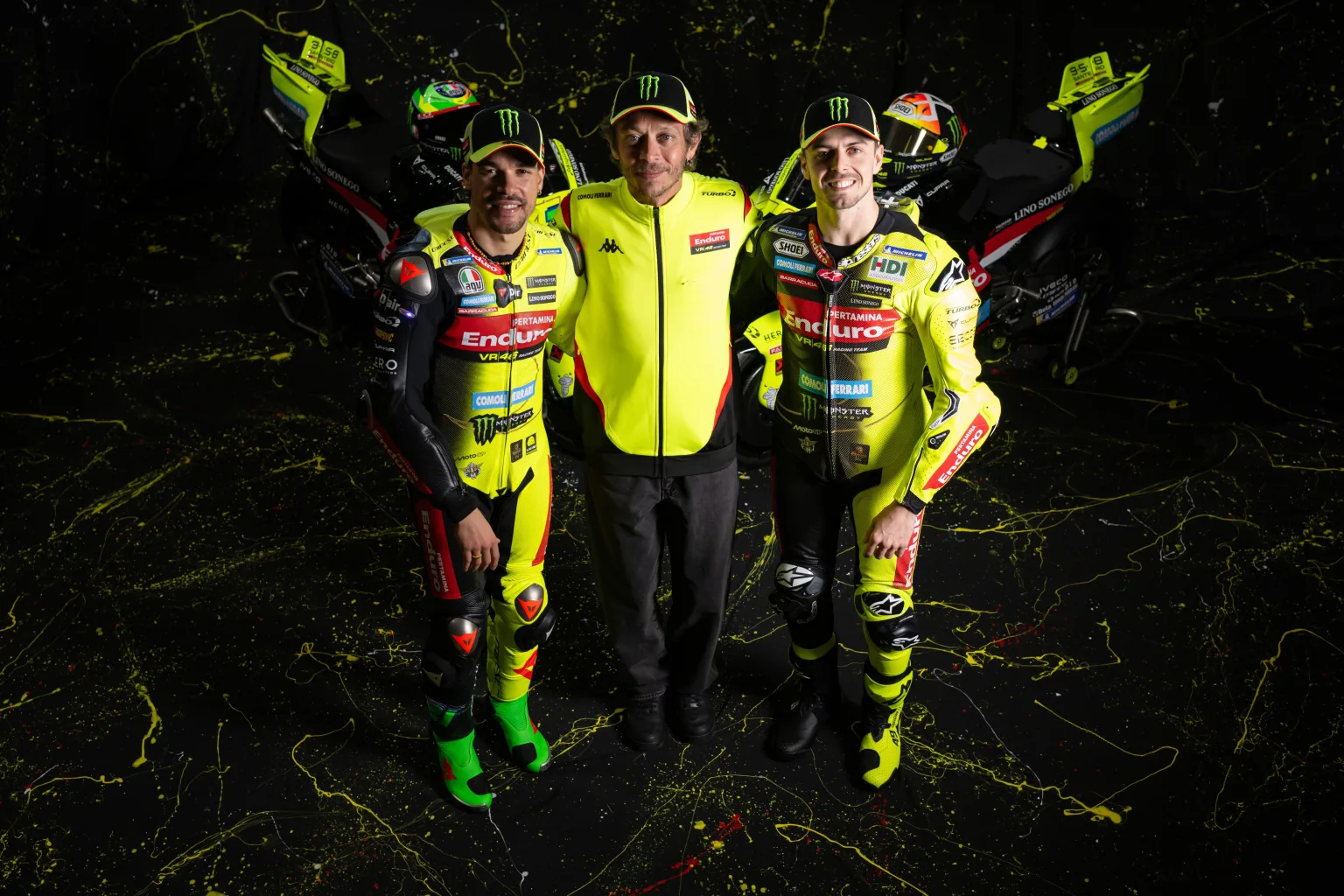 VR46 Racing Team Rilis Livery 2026: Ambisi Black and Light di Lintasan ...