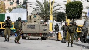Pasukan Israel dalam operasi darat di Tepi Barat. [dok. Anadolu Agency]