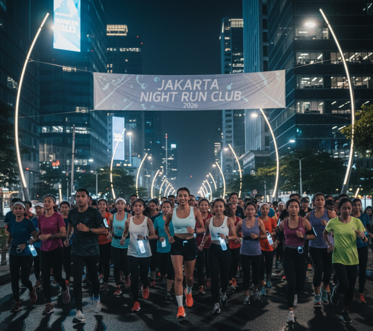 ilustrasi night run [ai]