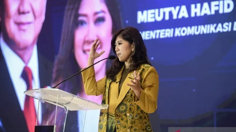Menteri Komdigi Meutya Hafid [dok. merdekanews]