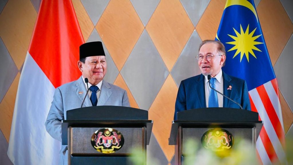 prabowo dan anwar ibrahim [dok.Laily Rachev-Biro Pers Sekretariat Presiden]
